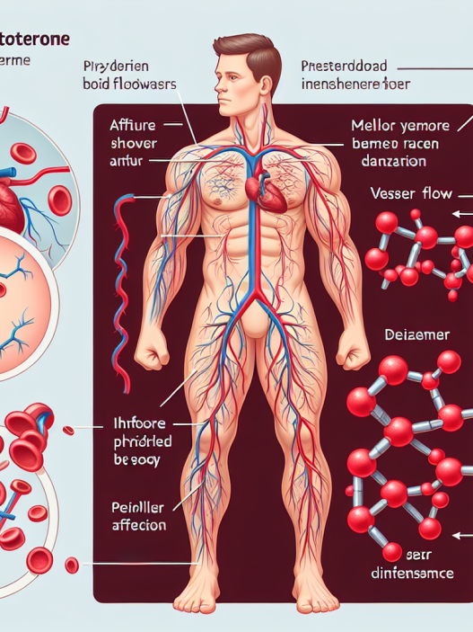 Cómo afecta Methyltestosterone a la circulación periférica