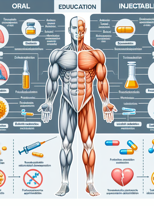 Diferencias entre Turinabol inyectable oral e inyectable