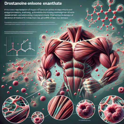 Enantato de Drostanolona y desarrollo de fibras musculares rápidas