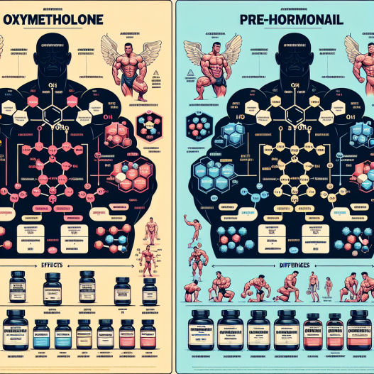 Oximetolona y suplementos pre-hormonales: diferencias