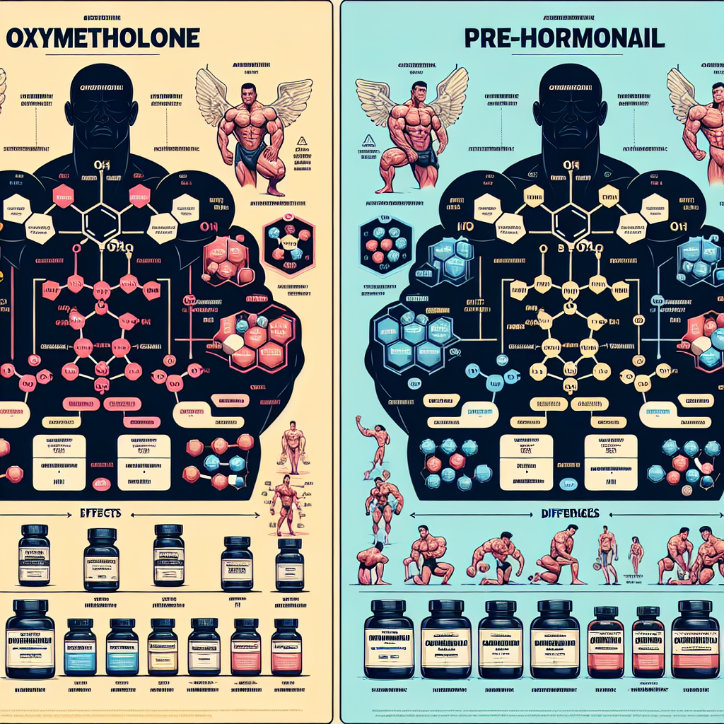 Oximetolona y suplementos pre-hormonales: diferencias