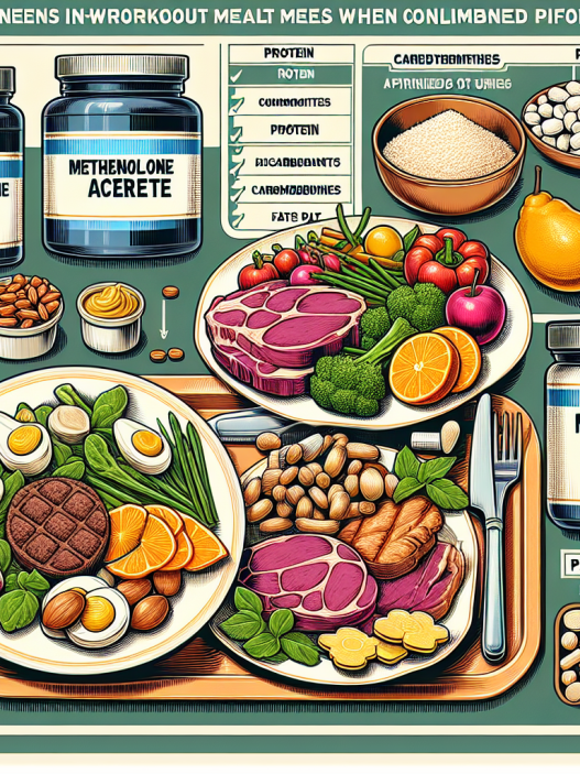 Qué ajustes hacer en tus comidas pre-entreno con Acetato de metenolona