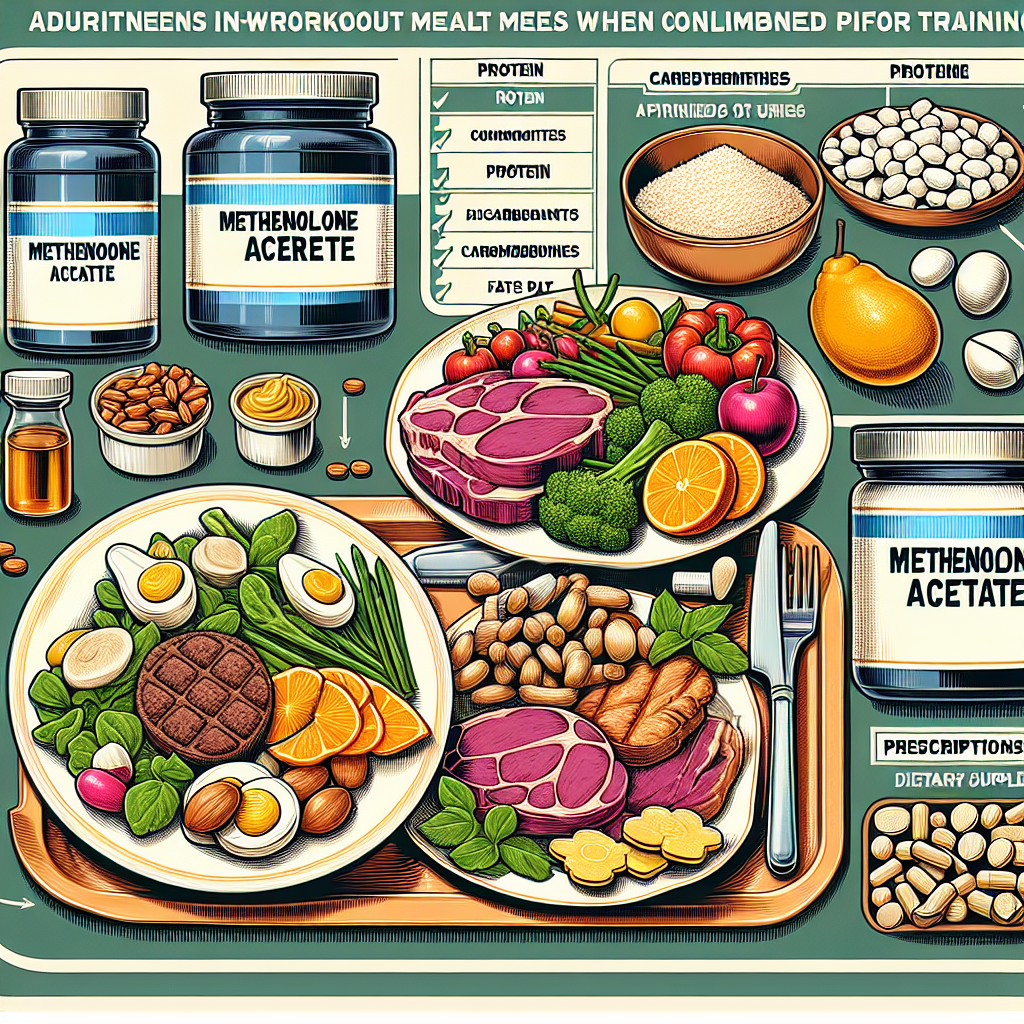 Qué ajustes hacer en tus comidas pre-entreno con Acetato de metenolona