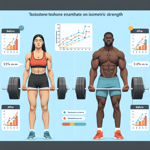 Cómo afecta Enantato de testosterona a la fuerza isométrica