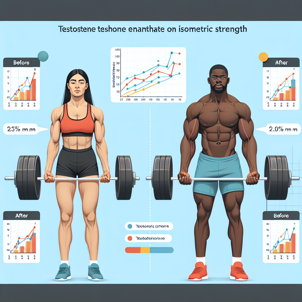 Cómo afecta Enantato de testosterona a la fuerza isométrica