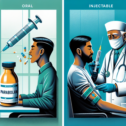Diferencias entre Parabolan oral e inyectable
