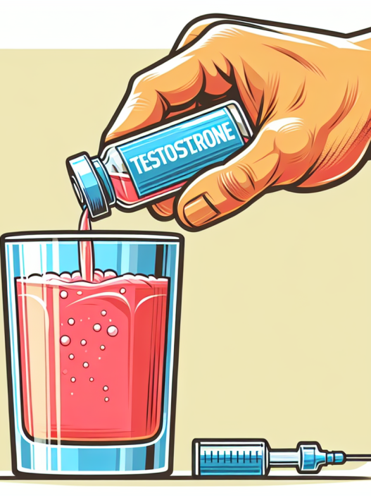 ¿Se puede mezclar Testosterona con bebidas deportivas?