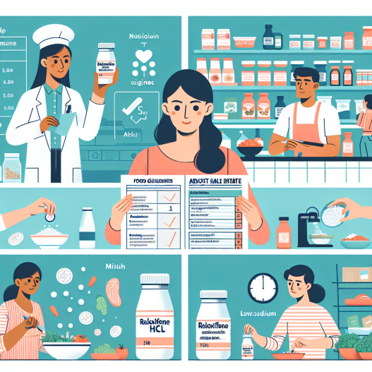 Cómo ajustar la ingesta de sal al usar Raloxifen-HCl