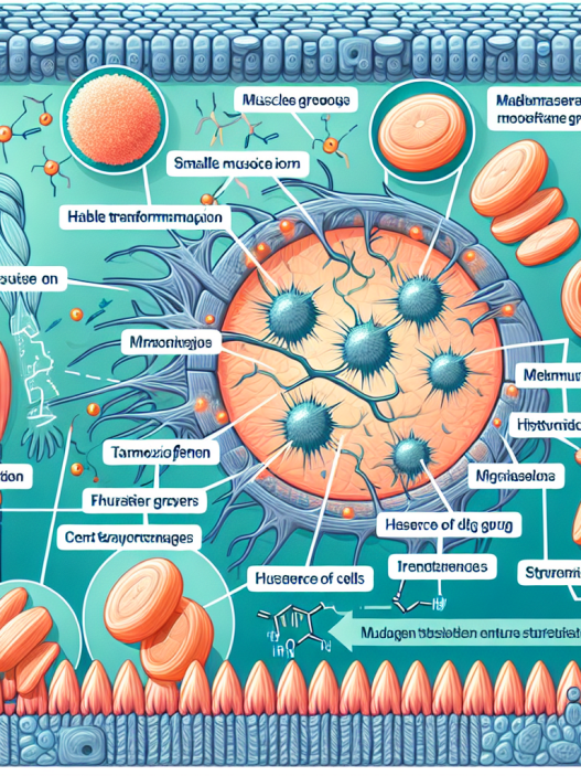 Cómo responde la musculatura pequeña a Tamoxifeno