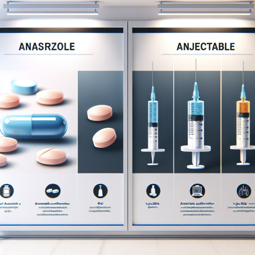Diferencias entre Anastrozol oral e inyectable