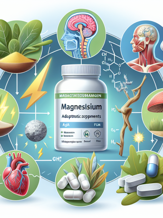 ¿Magnesium es más eficaz con suplementos adaptógenos?