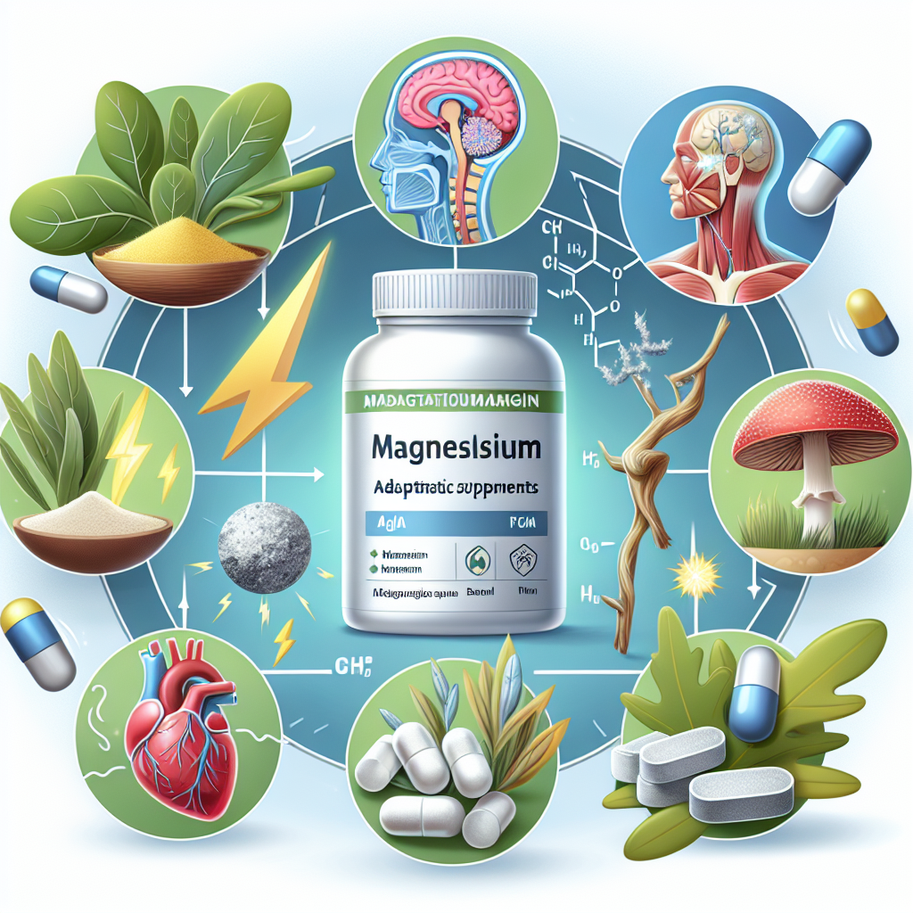 ¿Magnesium es más eficaz con suplementos adaptógenos?