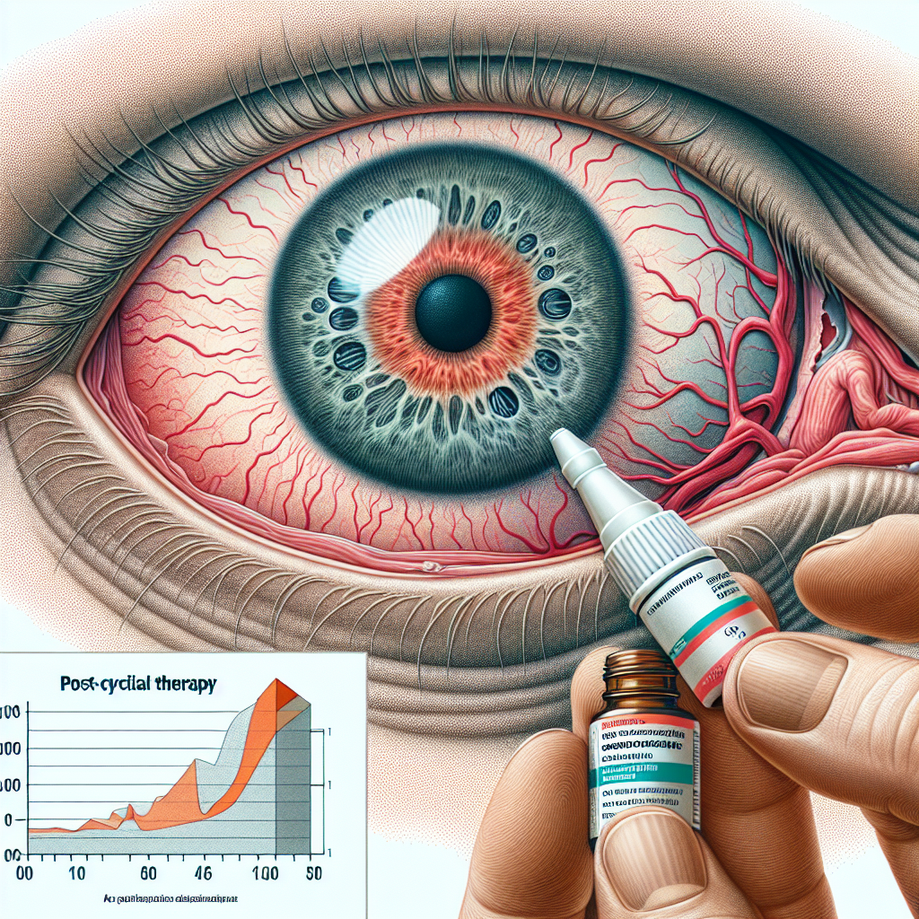 Terapia post-cíclica y cambios en la presión ocular