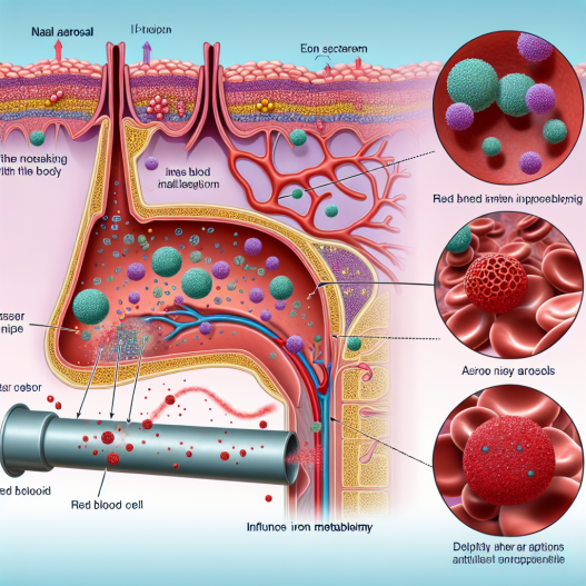 Cómo afecta Aerosoles nasales al metabolismo del hierro