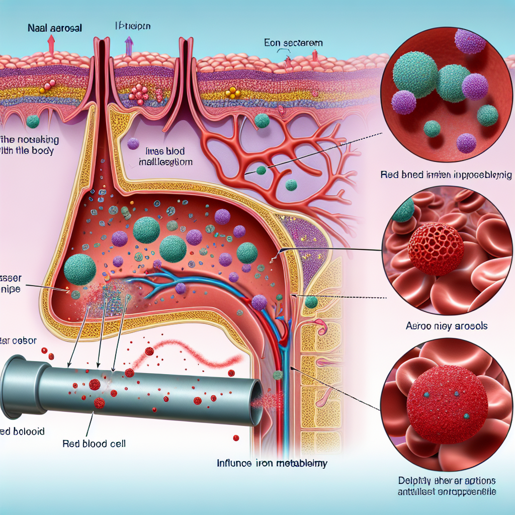 Cómo afecta Aerosoles nasales al metabolismo del hierro