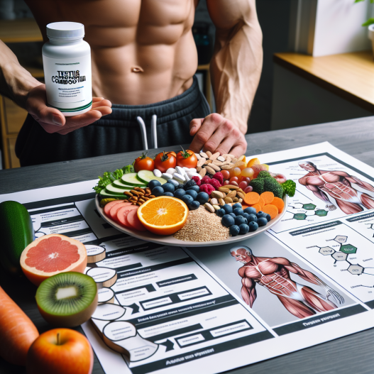 Cómo ajustar la dieta con Testis Compositum para definición