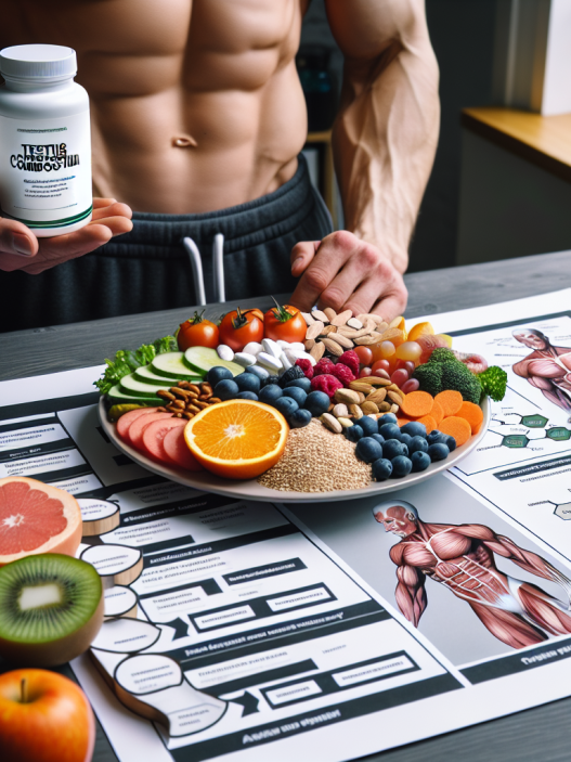 Cómo ajustar la dieta con Testis Compositum para definición