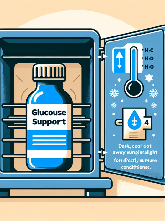 Cómo almacenar correctamente Apoyo a la glucosa