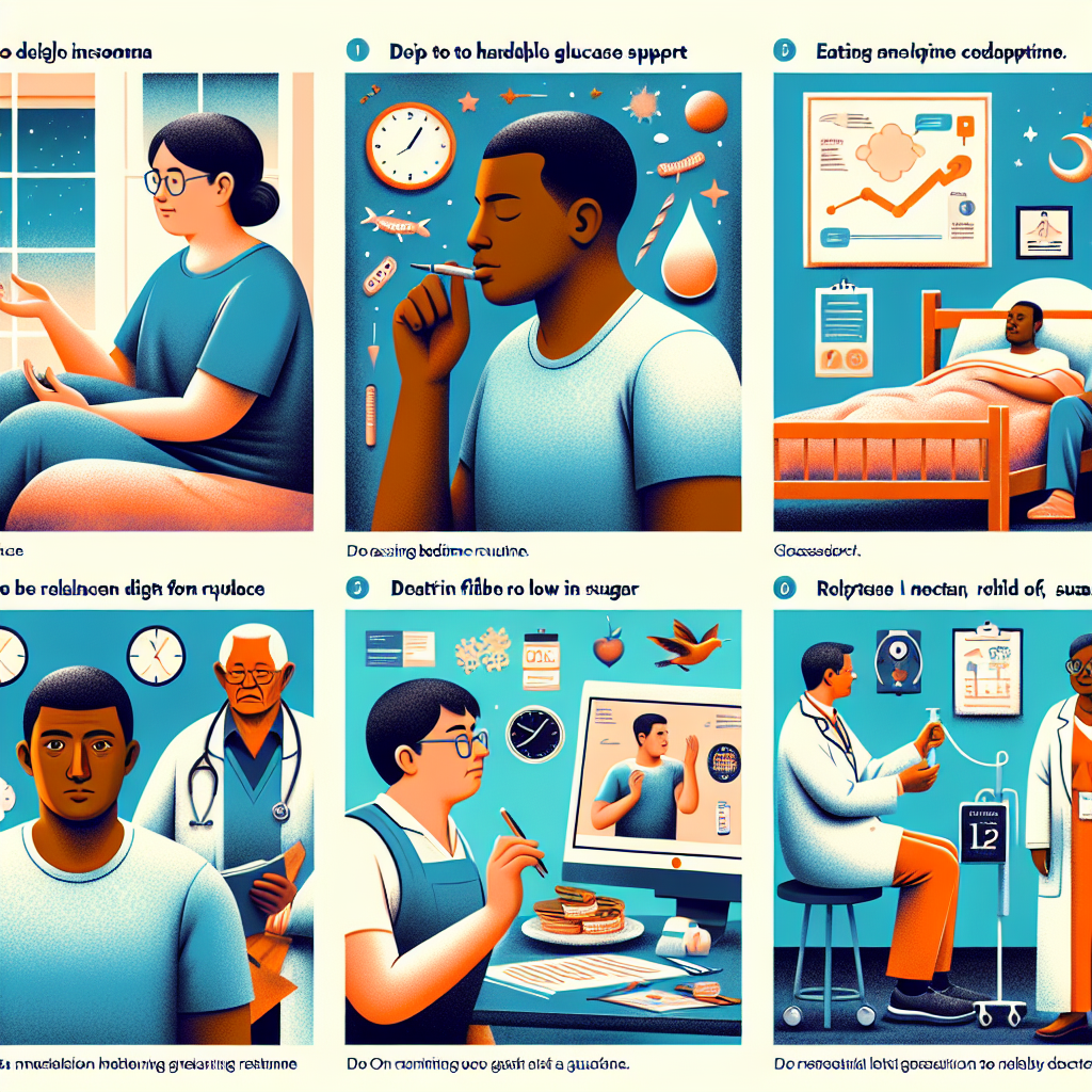 Cómo manejar el insomnio relacionado con Apoyo a la glucosa