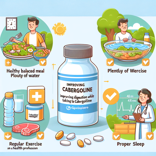 Cómo mejorar tu digestión mientras tomas Cabergolina