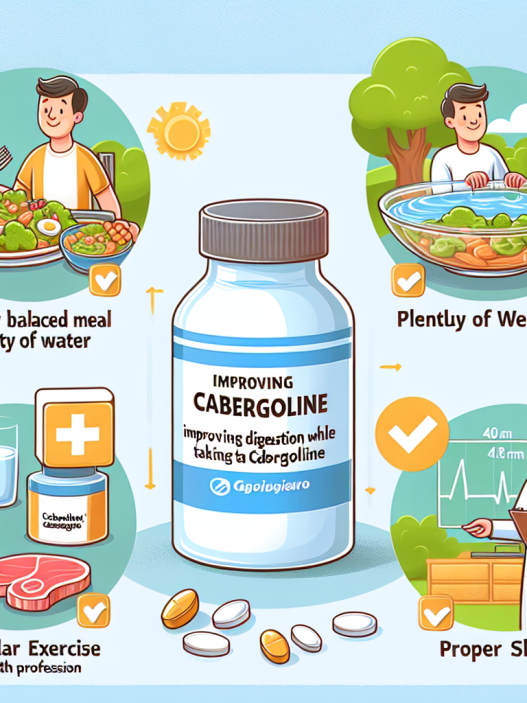 Cómo mejorar tu digestión mientras tomas Cabergolina