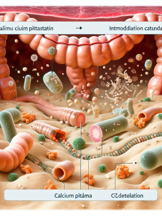 Cómo reacciona la microbiota intestinal a Pitavastatina cálcica