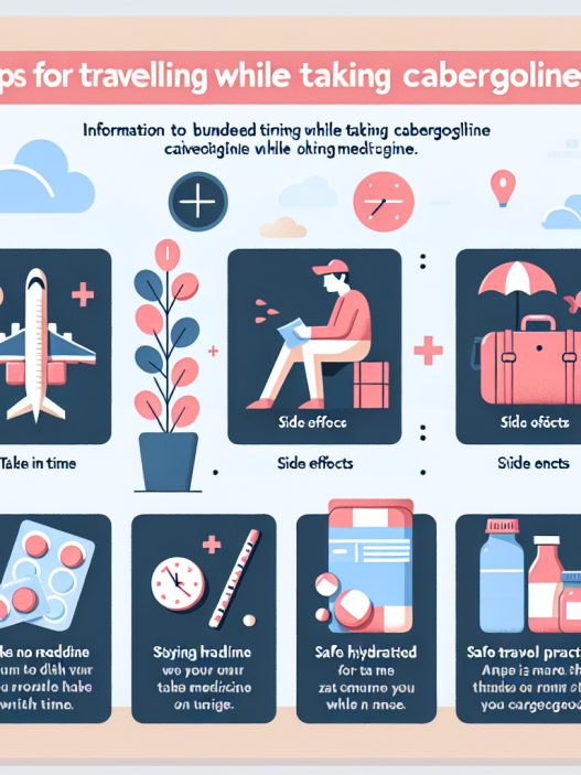 Consejos para viajar mientras usas Cabergolina