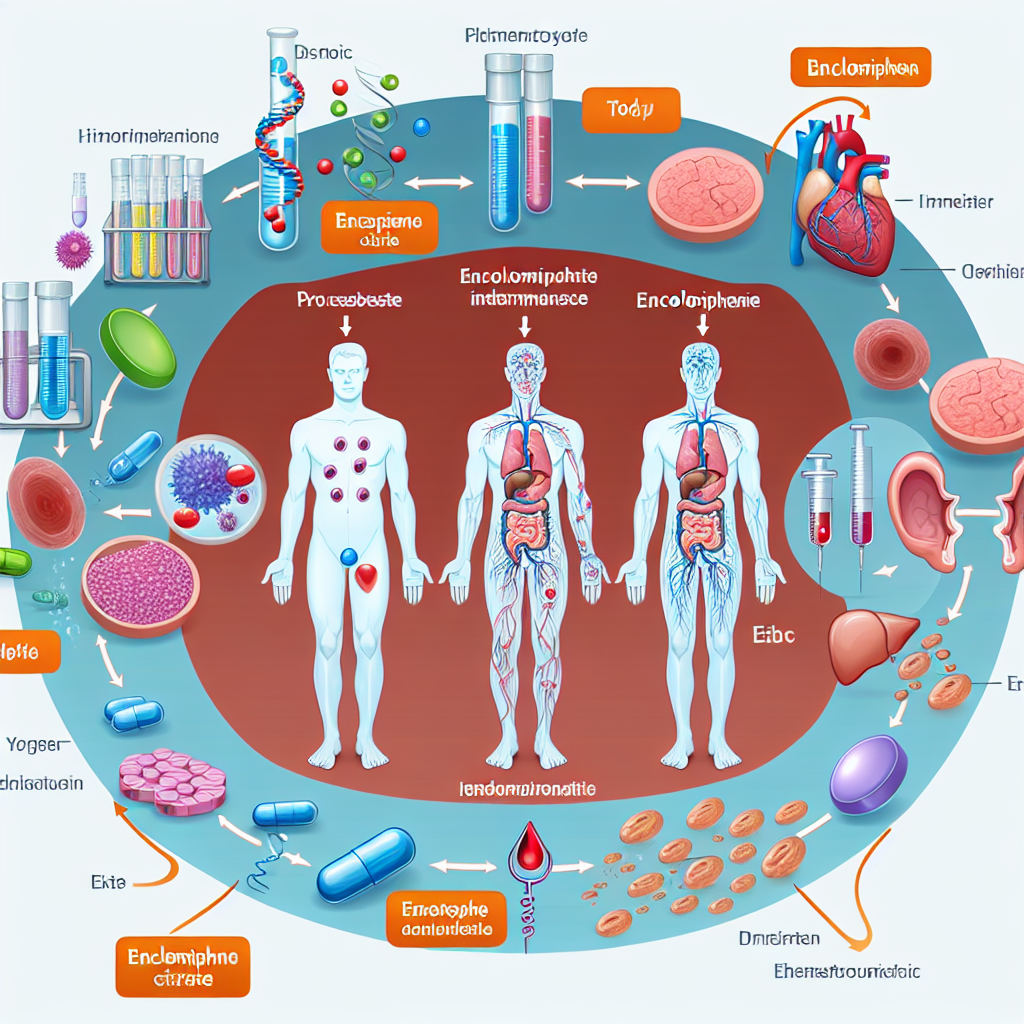 Cuánto tarda el cuerpo en eliminar Enclomiphene citrate