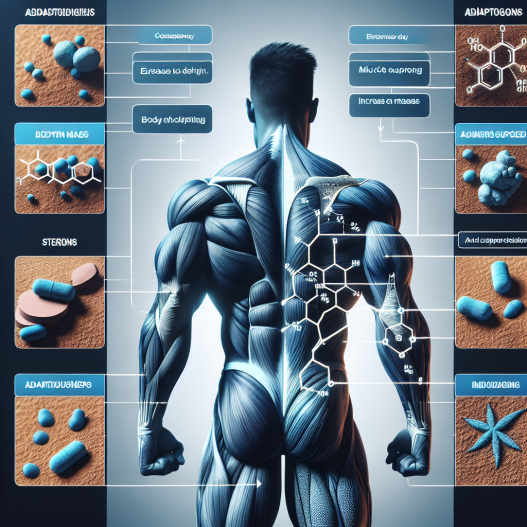 ¿Cursos de esteroides para secado y modelado corporal (aumento de masa magra) es más eficaz con suplementos adaptógenos?