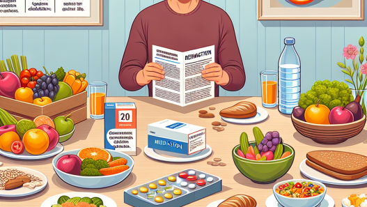 Dieta recomendada durante el uso de Colesterol - agentes reductores