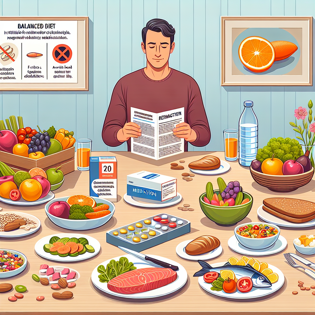 Dieta recomendada durante el uso de Colesterol - agentes reductores