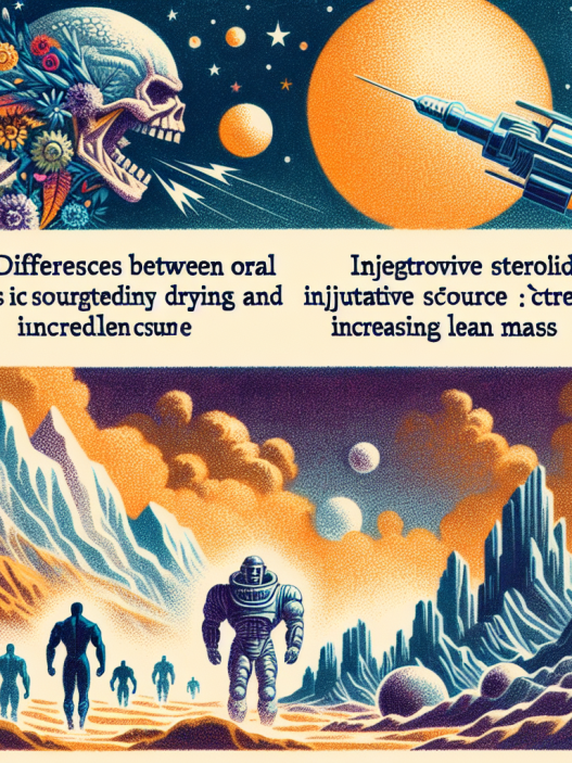 Diferencias entre Cursos de esteroides para secado y modelado corporal (aumento de masa magra) oral e inyectable