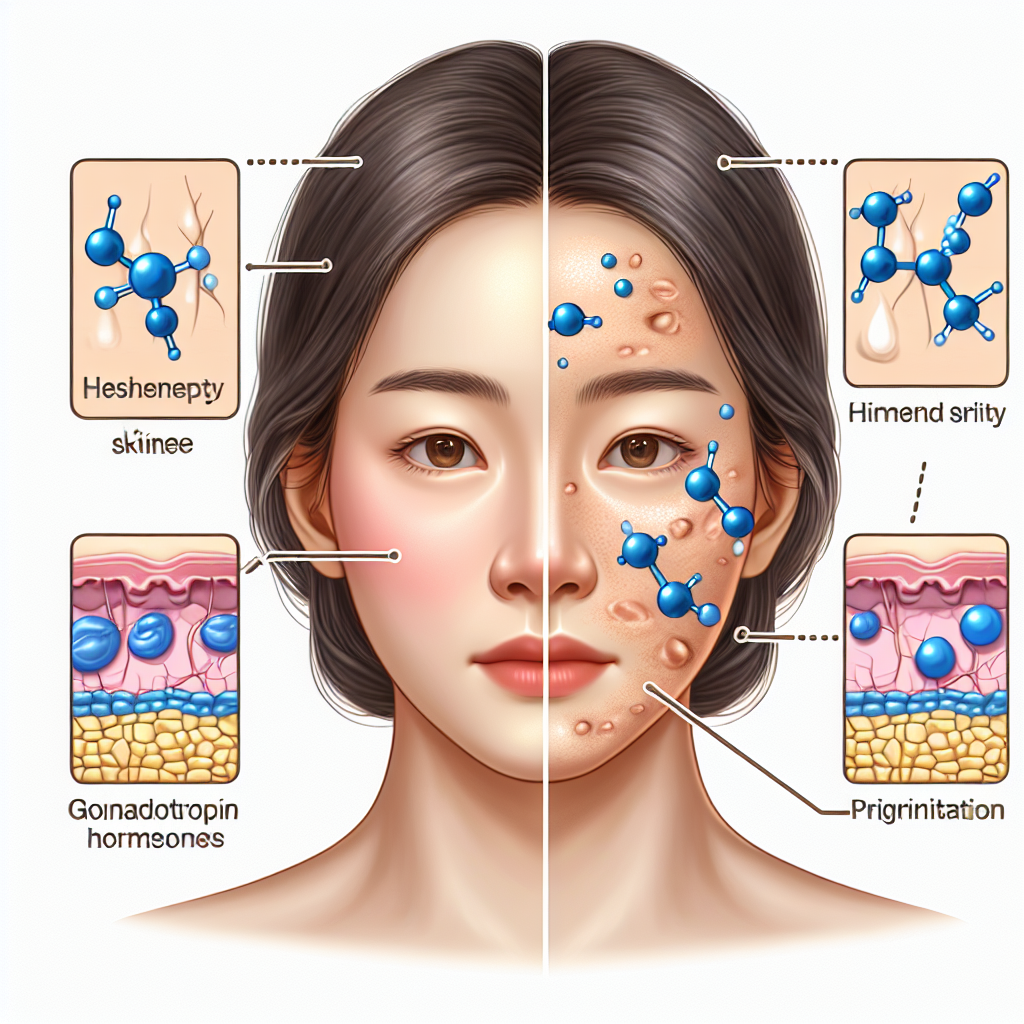 Qué hacer si Gonadotropina produce cambios en la piel