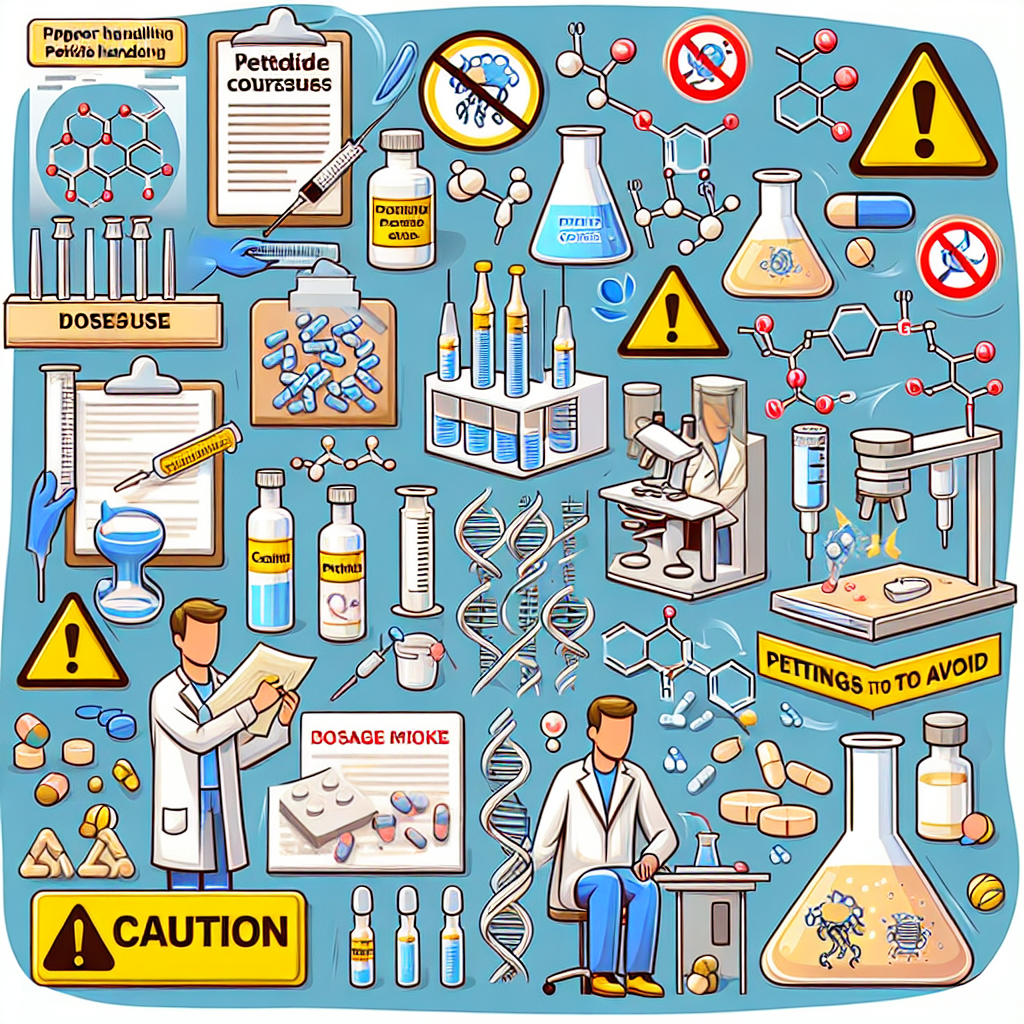 Qué no hacer durante un ciclo con Cursos de péptidos