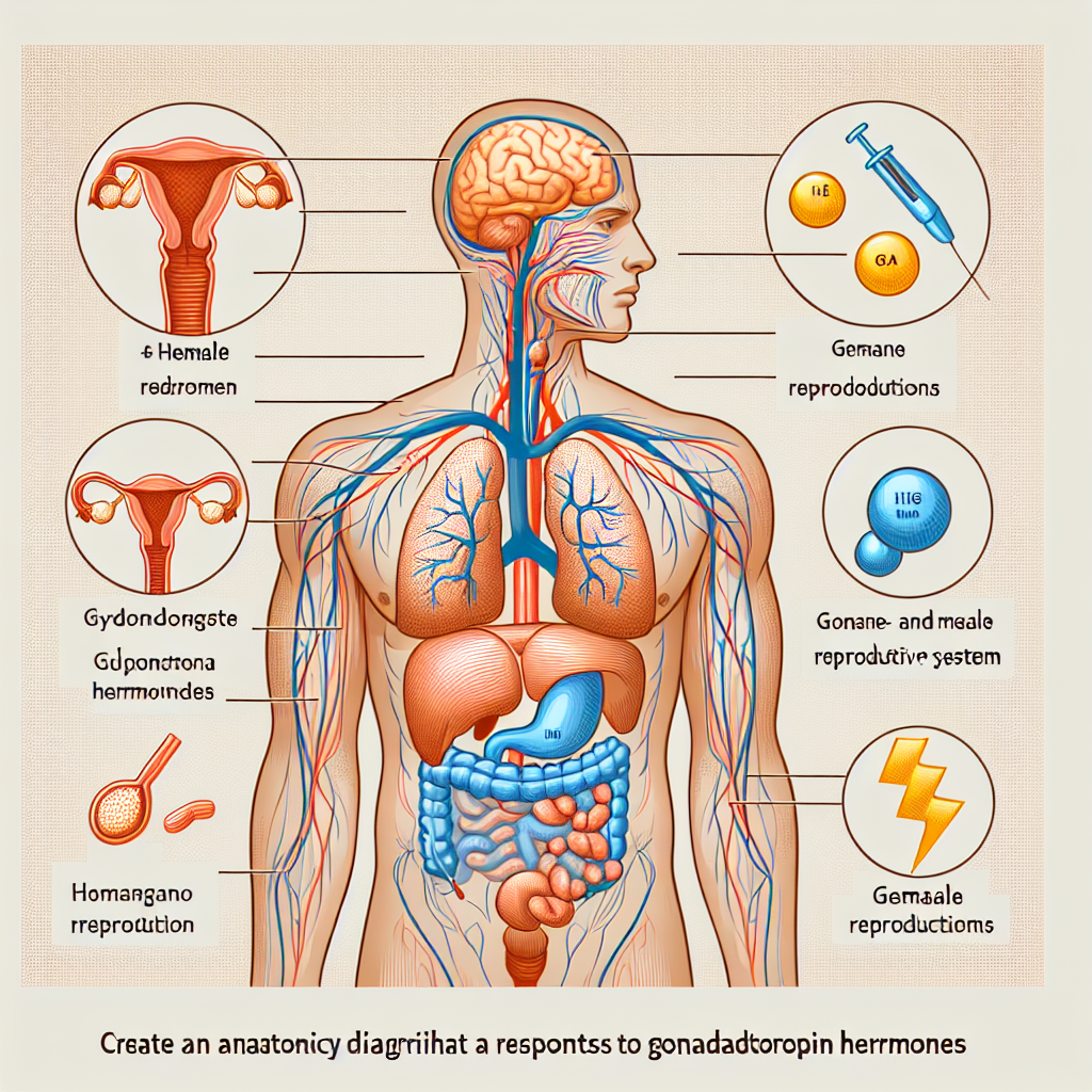 ¿Qué parte del cuerpo responde más a Gonadotropina?