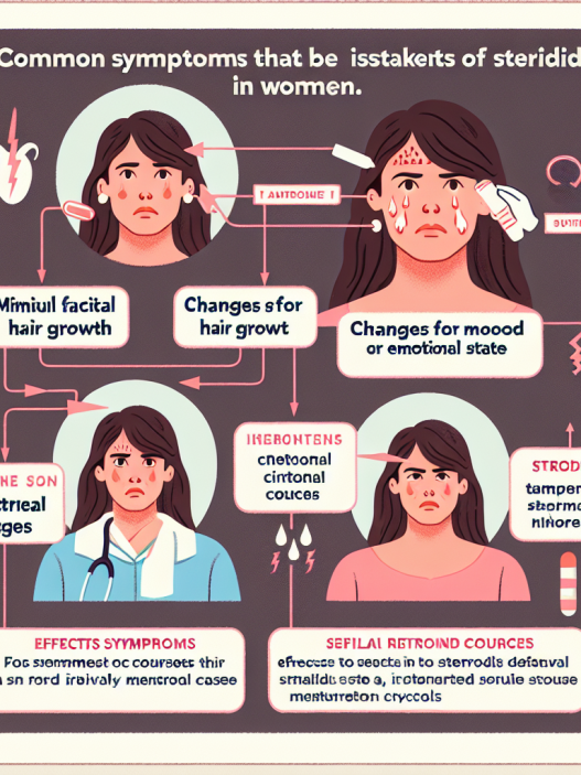 Qué síntomas pueden confundirse con efectos de Cursos de esteroides para mujeres