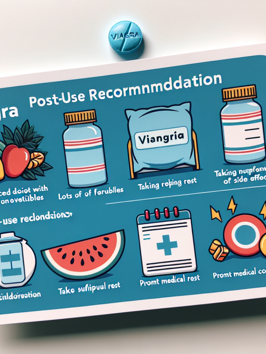 Recomendaciones post-ciclo tras el uso de Viagra