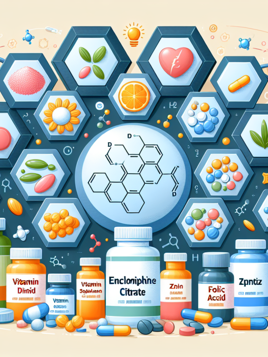 Suplementos que potencian el efecto de Enclomiphene citrate