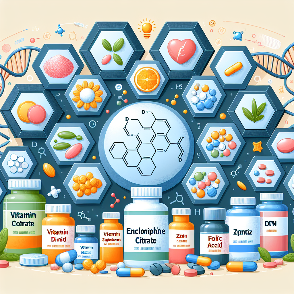 Suplementos que potencian el efecto de Enclomiphene citrate