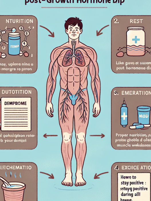 Cómo gestionar un bajón hormonal post-Hormona del crecimiento