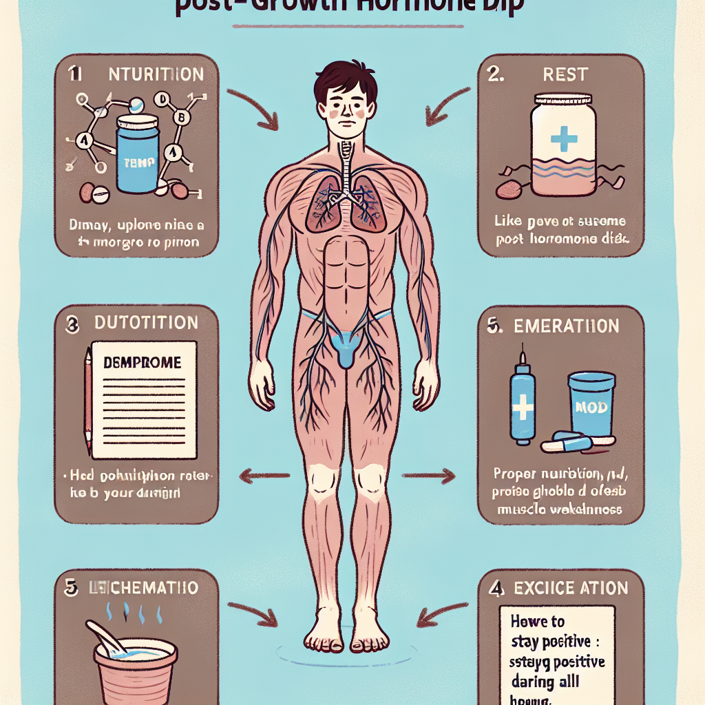 Cómo gestionar un bajón hormonal post-Hormona del crecimiento