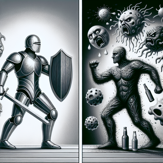 Qué ocurre al mezclar Salud inmunológica con alcohol