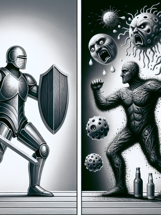 Qué ocurre al mezclar Salud inmunológica con alcohol