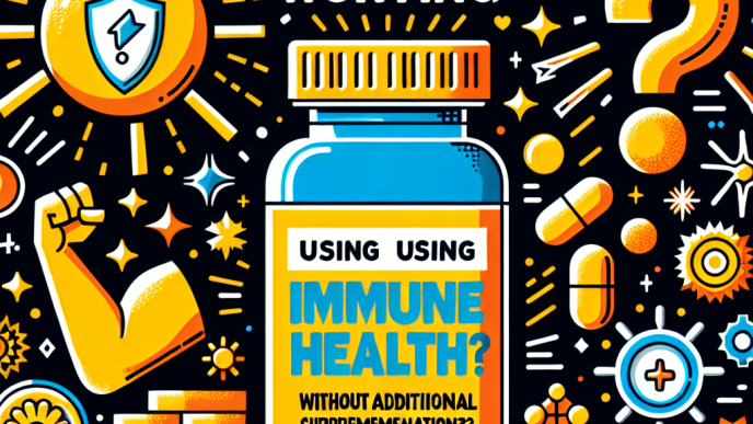 ¿Vale la pena usar Salud inmunológica sin suplementación adicional?