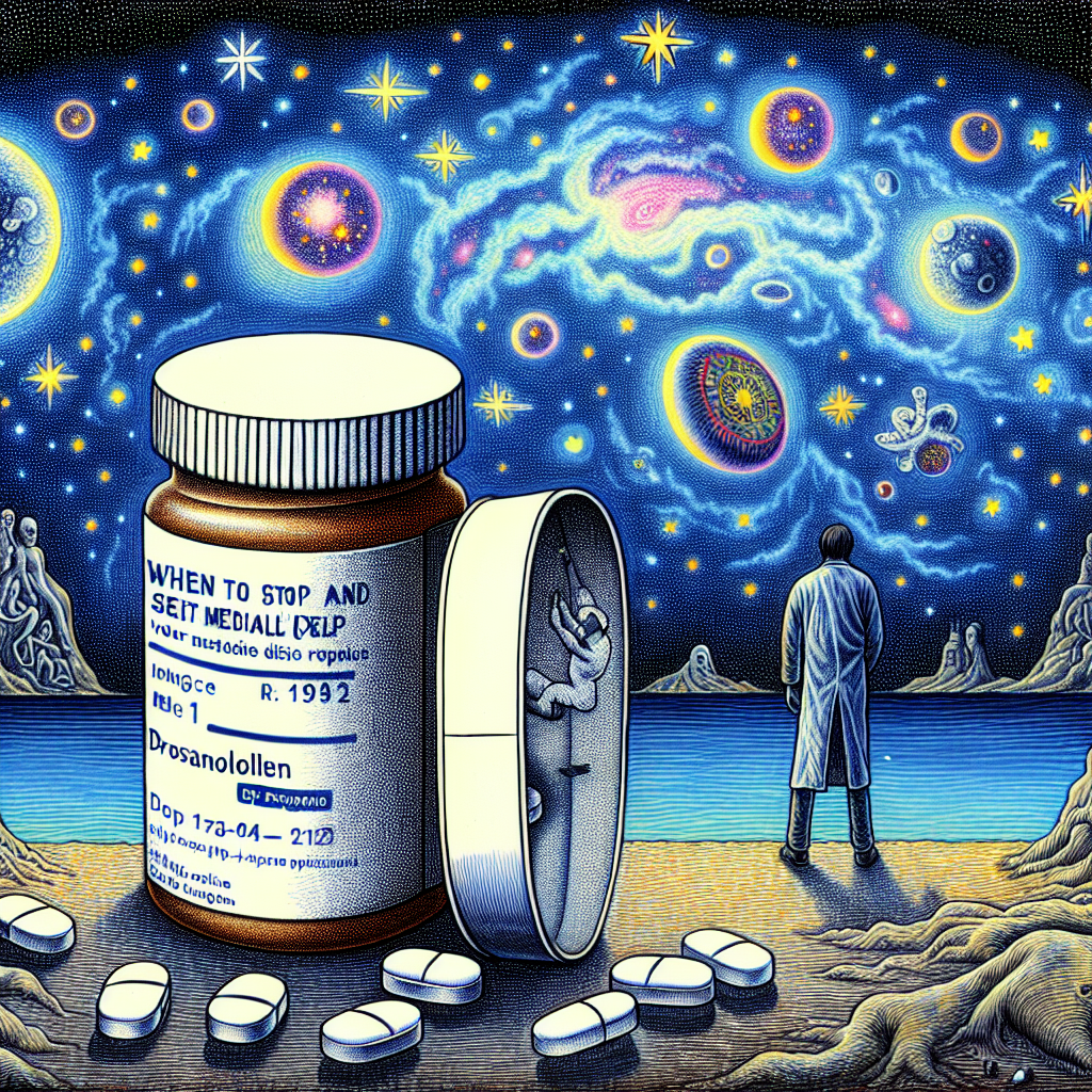 Drostanolone pastillas: cuándo parar y pedir ayuda médica